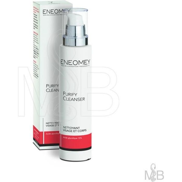 Nettoyant Visage et Corps - Eneomey - Purify Cleanser - 150ml - Sans Parabène - Effet Peeling