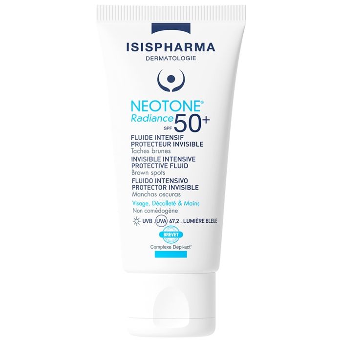 Fluide protecteur - ISISPHARMA - Neotone Radiance - SPF50+ - 30 ml - Hypoallergénique