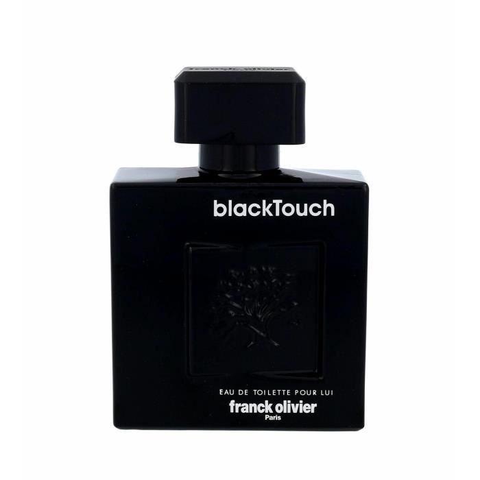 Eau de Toilette - Franck Olivier - Black Touch - 100ml - Oriental - Ambré - Gourmand