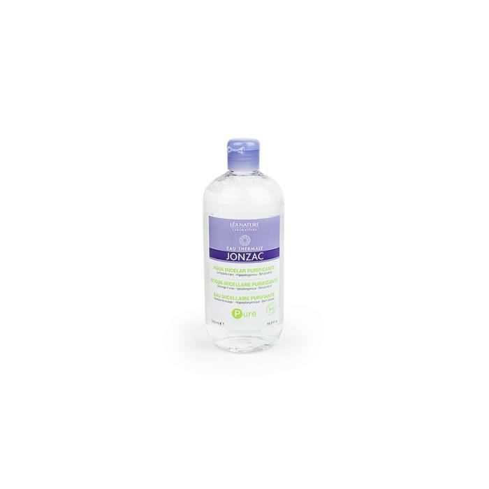 Eau micellaire - EAU THERMALE JONZAC - 500 ML - Purifiante - Tous types de peau - Mixte