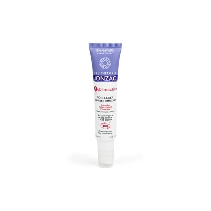 JONZAC SUBLIMEACTIVE CREMA LIGERA 40 ML