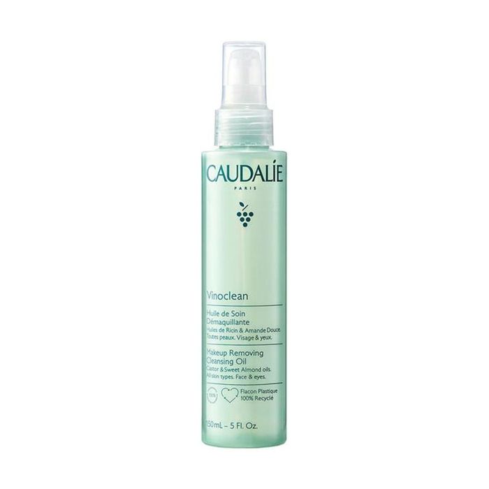 Huile de Soin Démaquillante - Caudalie - Vinoclean - 150ml - Vegan - Tous types de peau