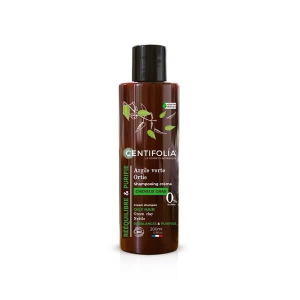Centifolia Cheveux Shampooing Crème Cheveux Gras Bio 200ml