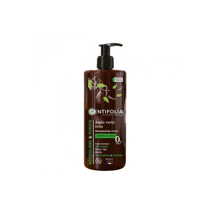Centifolia Cheveux Shampooing Crème Cheveux Gras Bio 500ml