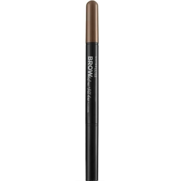 Maybelline Brow Satin Duo Crayon Sourcils Marron