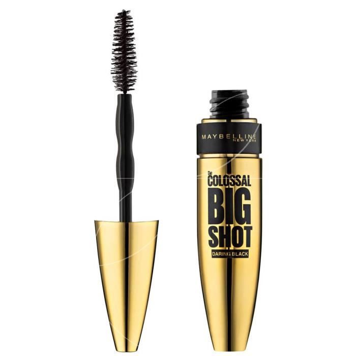 Mascara - Maybelline Colossal Big Shot - Noir Audacieux - Volume radical - Application unique