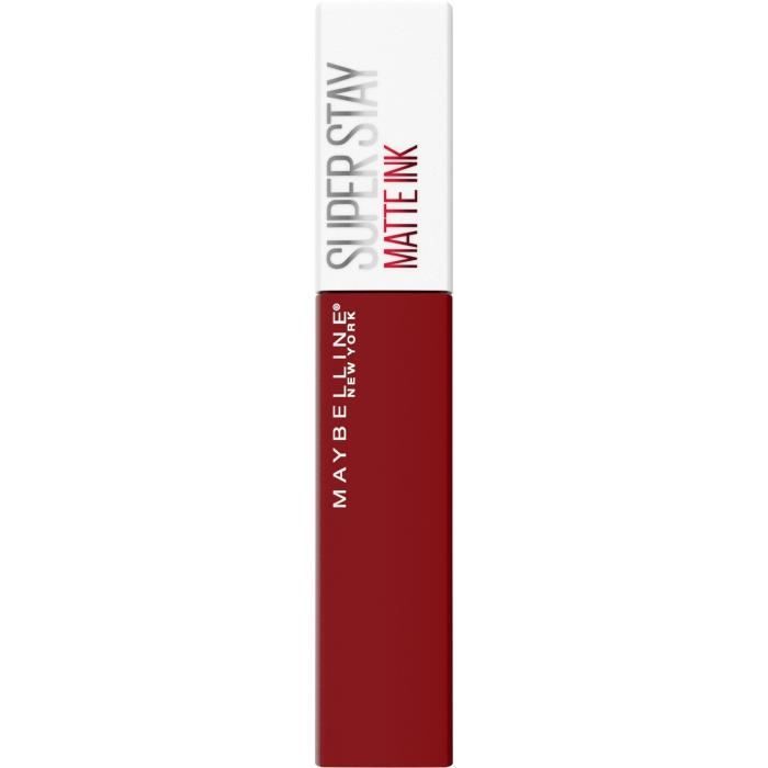 Rouge à lèvres liquide MAYBELLINE NEW YORK Superstay Matte Ink - Mat intense longue tenue - 340 Exhilarator