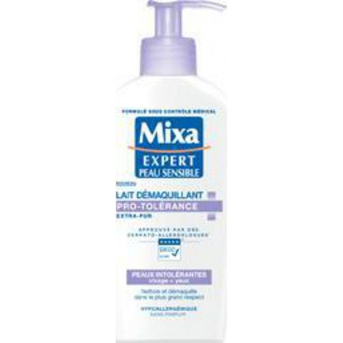 Lait Démaquillant - Mixa - Pro-Tolérance - 200ml - Peaux Intolérantes - Sans Parfum