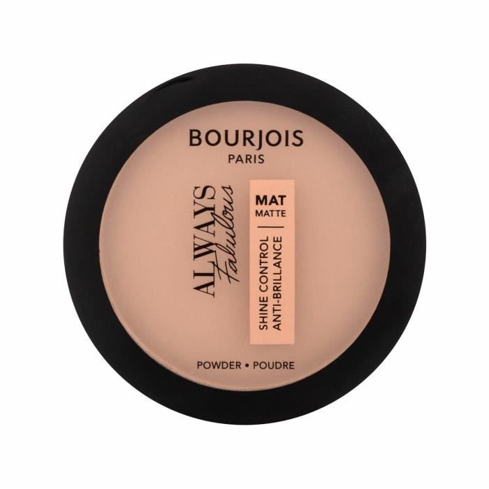 Poudre Mate - Bourjois - Always Fabulous - 10g - Ivoire Abricot 108 - Matifiant Longue Durée