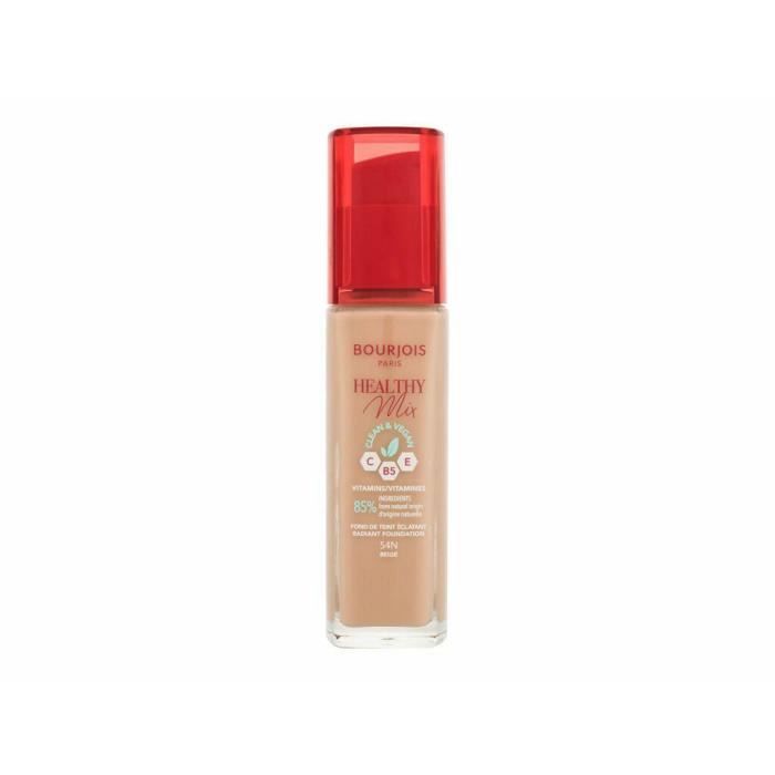 Fond de Teint - Bourjois - Healthy Mix Clean & Vegan - 30ml - Beige 54N - Peau Éclaircissante