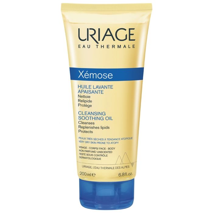 Huile Lavante - URIAGE - Xémose - 200 ML - Sans parfum - Peaux sèches à très sèches