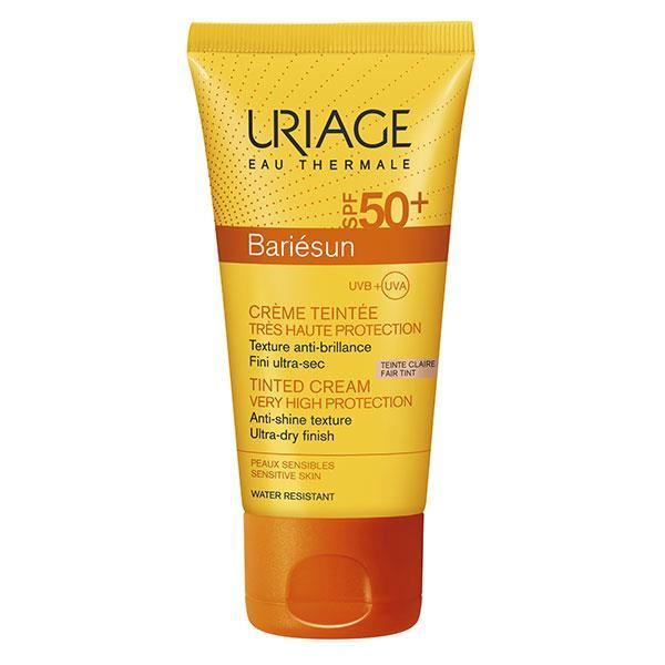 Crème Solaire - Uriage Bariésun - Teintée Claire - SPF50+ - 50ml - Hypoallergénique