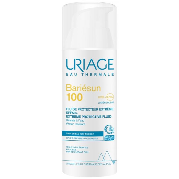 Soin solaire hydratant - URIAGE - Bariésun 100 - SPF50+ - 50ml - Hypoallergénique