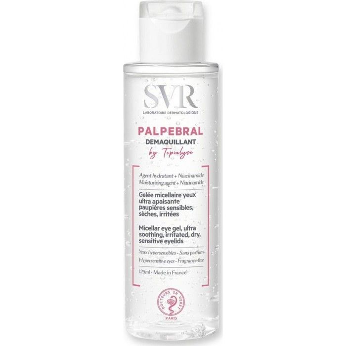 SVR Palpébral by Topialyse Gelée Micellaire Démaquillante Yeux 125ml