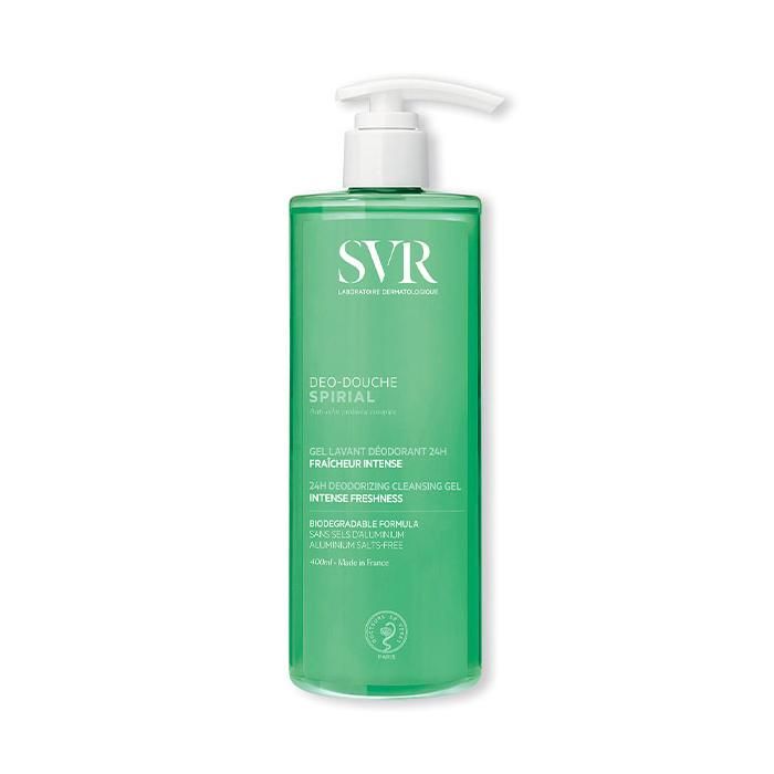 SVR Spirial Déo-Douche Gel Lavant Déodorant 24h 400ml