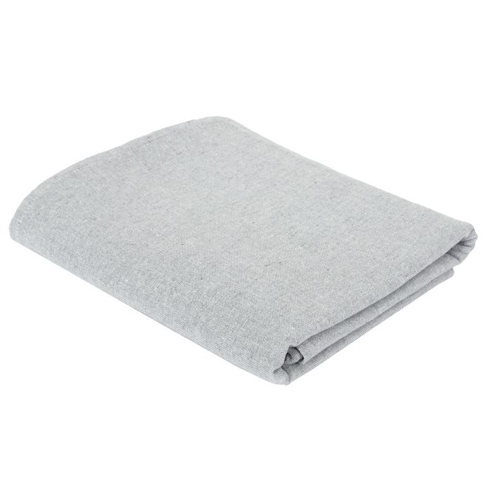 NAPPE COTON GRIS 140X250CM