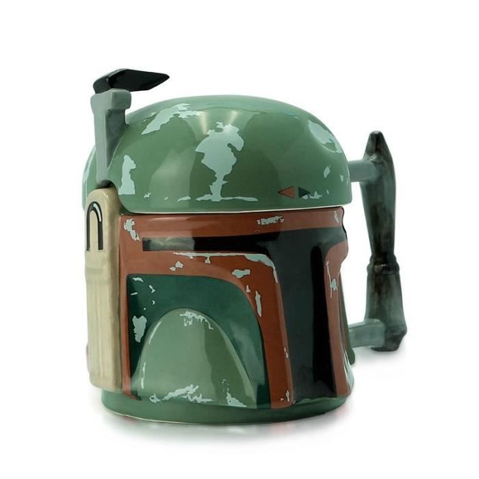 Mug 3D - P.Derive - Boba Fett - 300ml - Vert - Rond