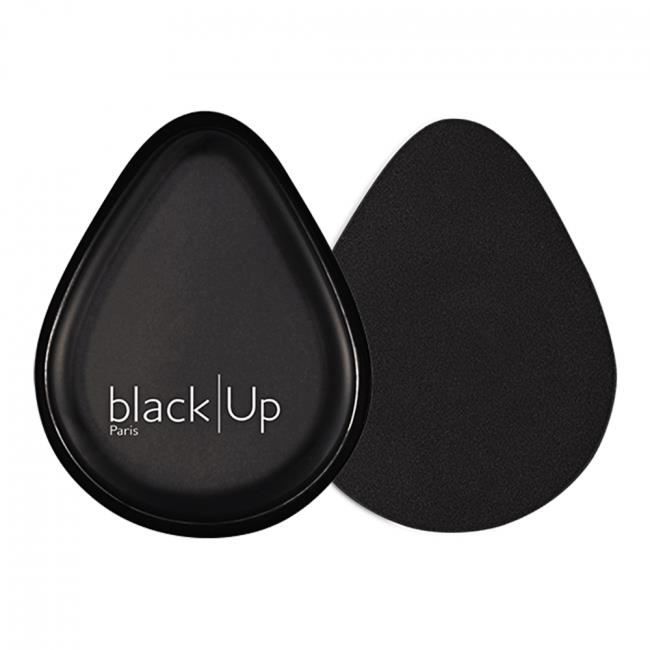 Eponge Silicone & Estompeur - BLACK UP - Noir - Double face - Haute couvrance - Fini airbrush