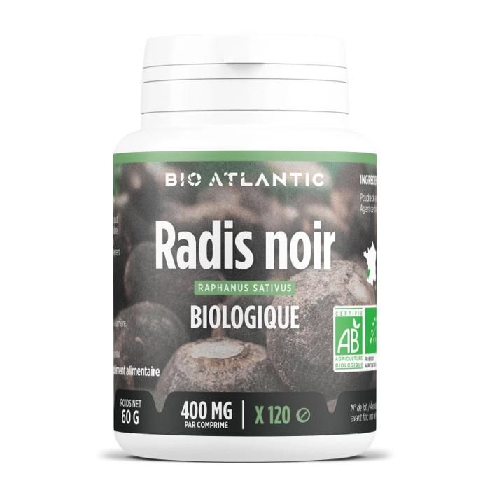 Comprimés Bio - Radis Noir 120