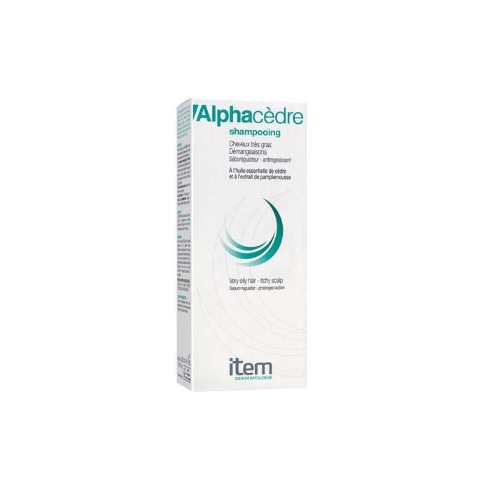 Item Alphacèdre Shampoing Cheveux Très Gras Démangeaisons 200ml