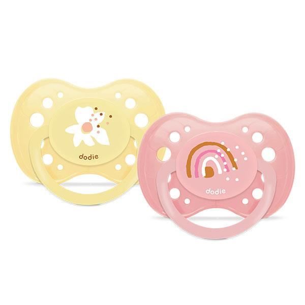 Dodie Sucette Anatomique +18m London Lot de 2