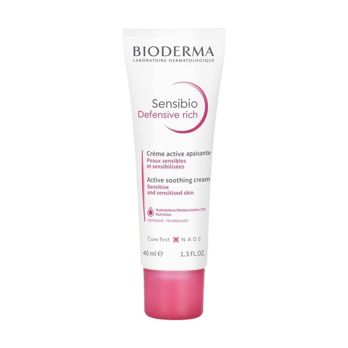 BIODERMA - Sensibio Defensive Rich - Hydratant et apaisant (peaux sensibles) 40 ml de crème