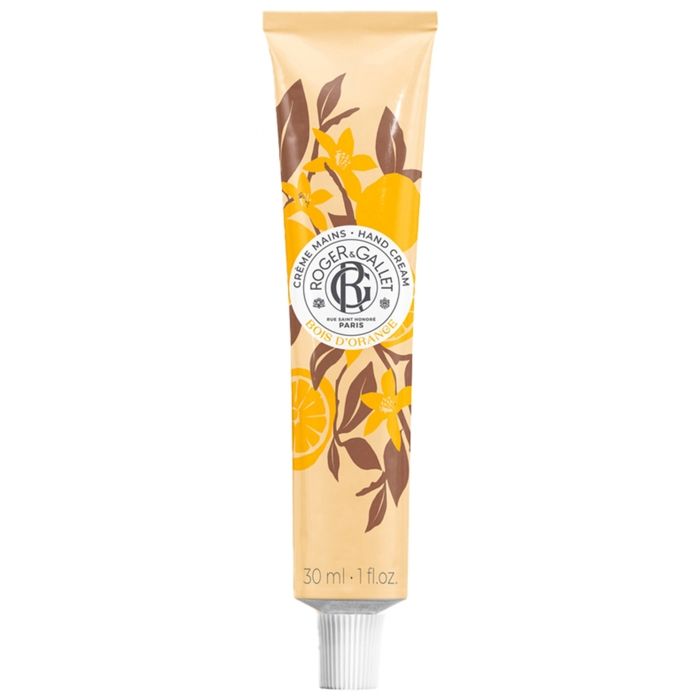 Crème Mains - Roger & Gallet - Bois d'Orange - Non gras - 30ml - Tous types de peau