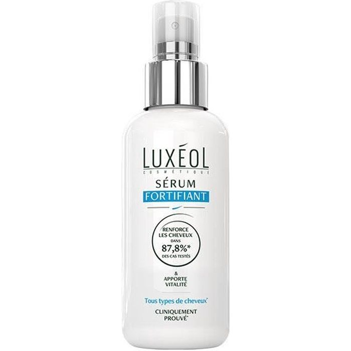 Soin sans rinçage - LUXEOL - Sérum Fortifiant 75ml - Cheveux doux - Cheveux résistants - Volume amélioré