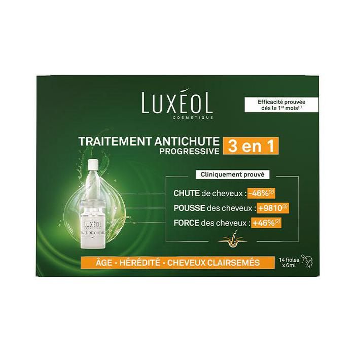Luxéol Traitement Antichute Progressive 3en1