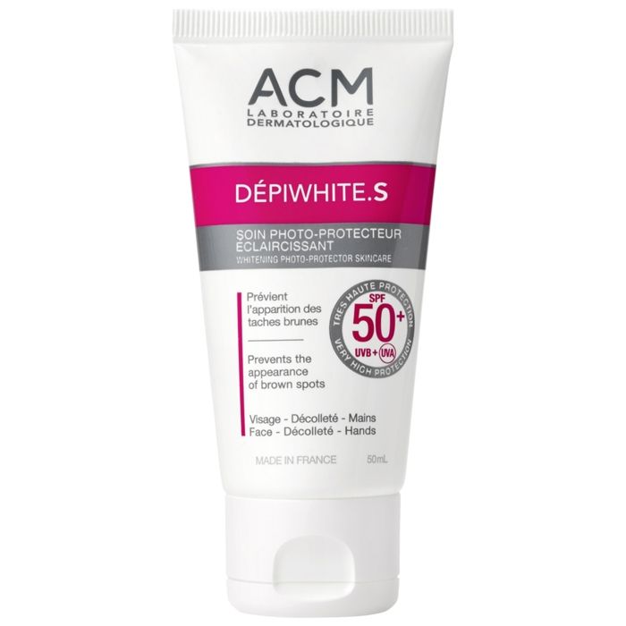 Soin photo-protecteur - ACM - Dépiwhite - Eclaircissant - SPF50+ - 50ml