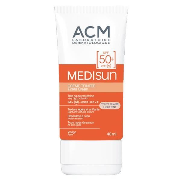 Crème Teintée SPF50+ - ACM - Teinte Claire - Non Gras - 40ml