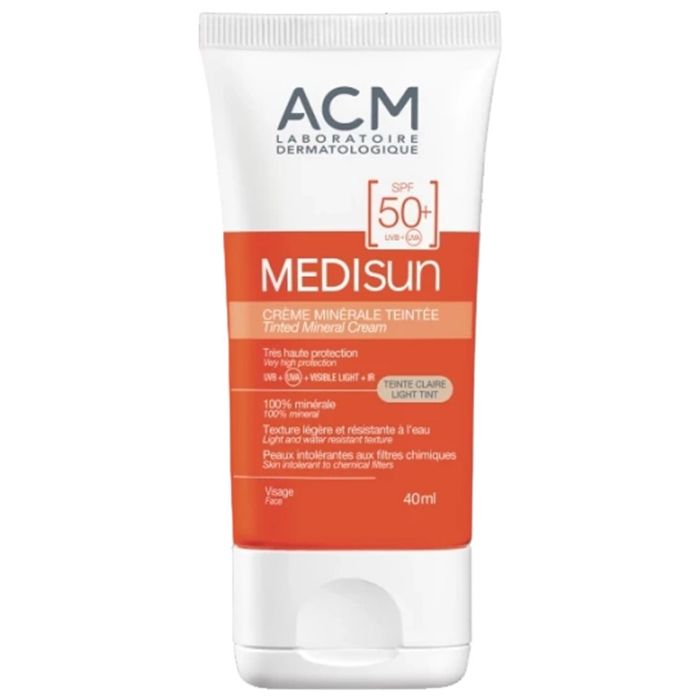 Crème Minérale Teinte Claire - ACM - SPF50+ - 40ml - Protection UV - Texture légère