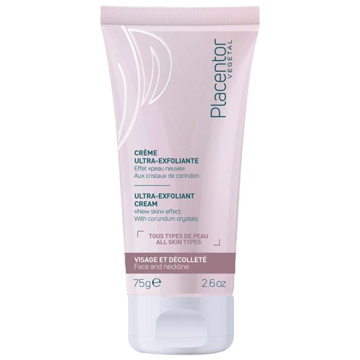 Crème Ultra-Exfoliante - PLACENTOR - 75g - Régénérante - Adoucissante - Pour Visage et Décolleté