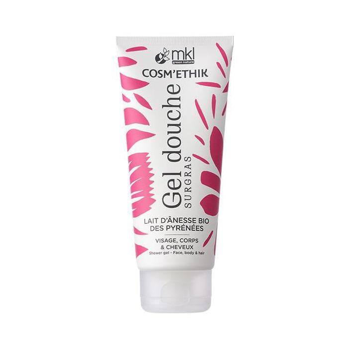 MKL Green Nature Cosm'Ethik Gel Douche Lait d'Ânesse du Gers 200ml