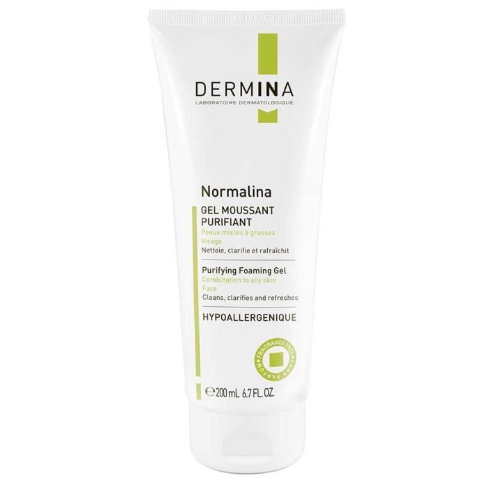 Dermina Normalina Gel Moussant Purifiant 200ml