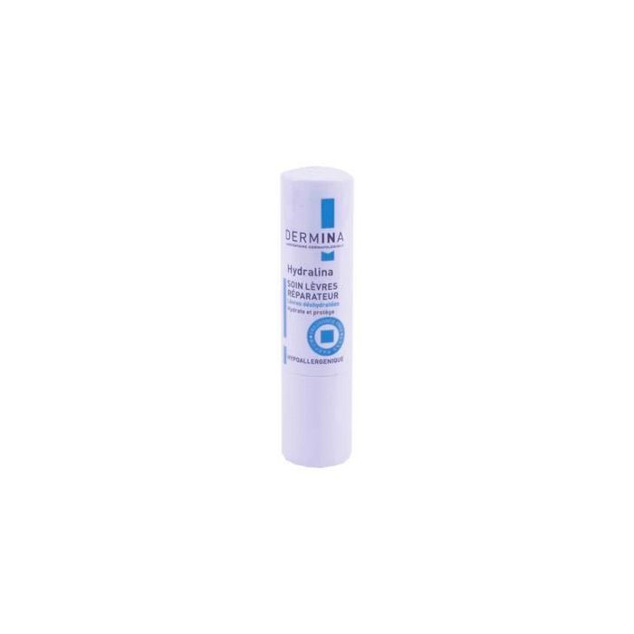 Soin des lèvres - Dermina - Hydralina - Réparateur - 4g - Beurre de karité, huile d'avocat