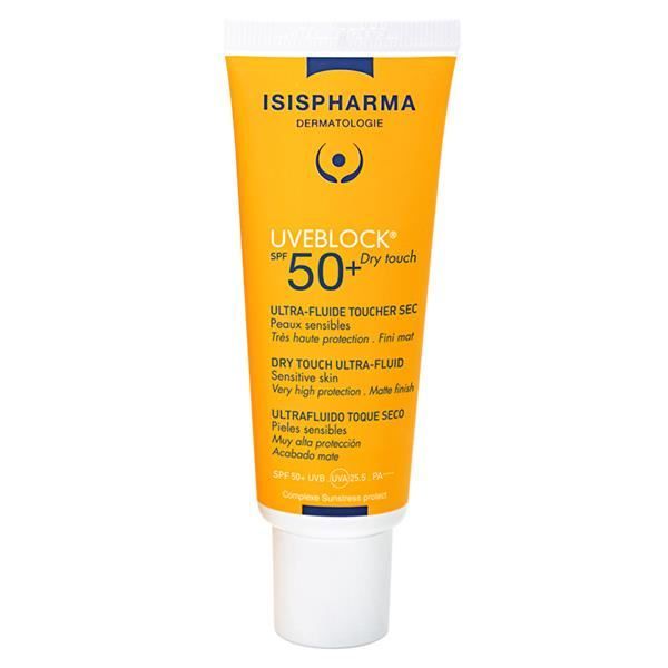 Protection solaire - ISISPHARMA - Uveblock Ultra-Fluide SPF50+ - Non gras - Fluide - 40ml