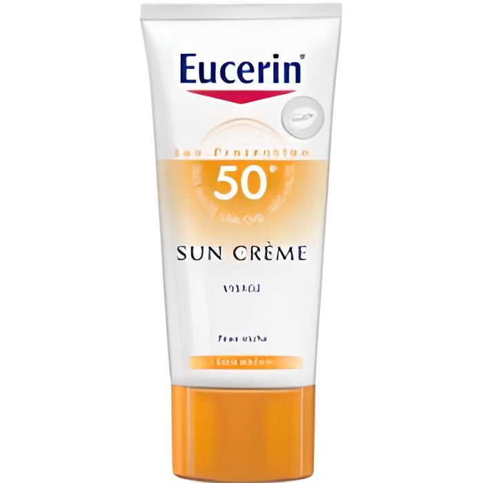 Eucerin Sun Protection Sensitive Protect Crème Solaire Visage SPF50+ 50ml
