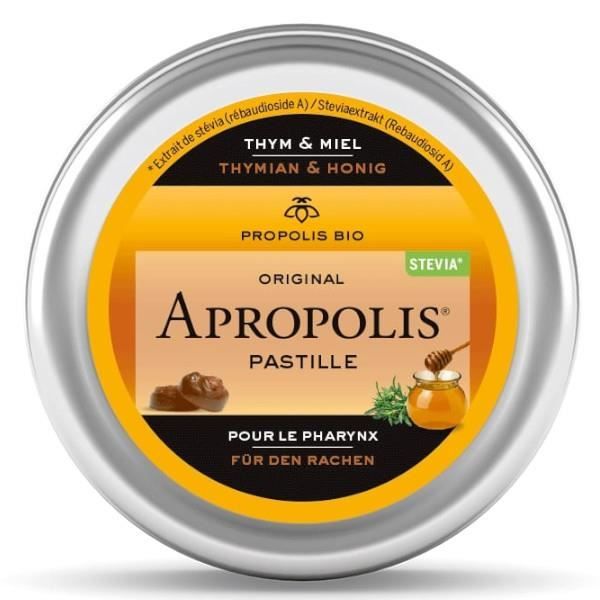 Lemon Pharma Apropolis Pastilles Miel et Thym Bio 40g
