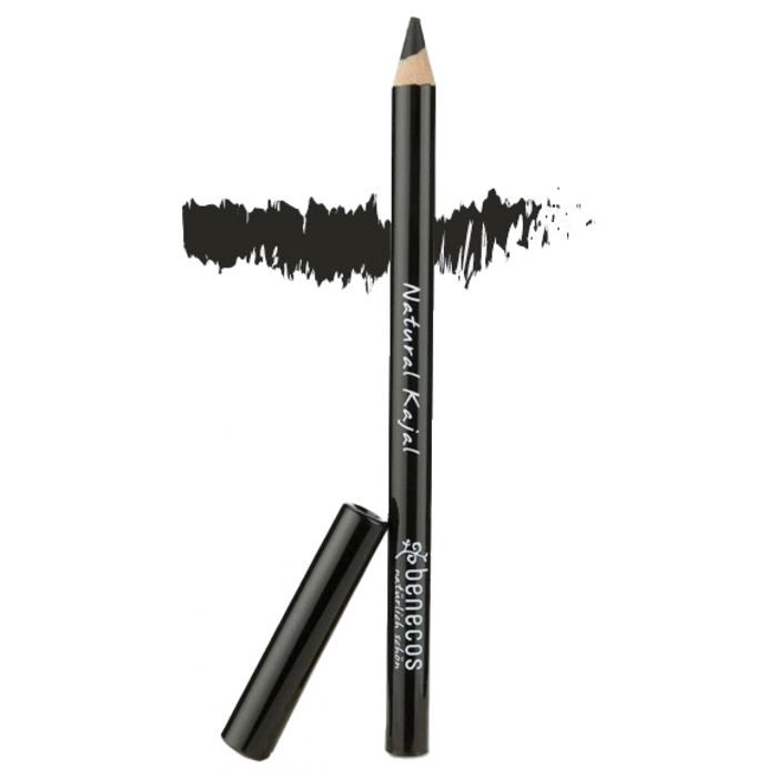 Crayon contour des yeux - Benecos - Gris - Doux pour la peau - Effet naturel - 13g