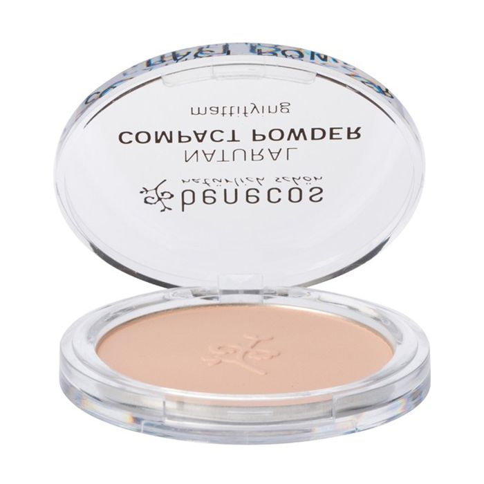 Poudre Compacte - BENECOS - Sand - 9g - Beige - Tous types de peau