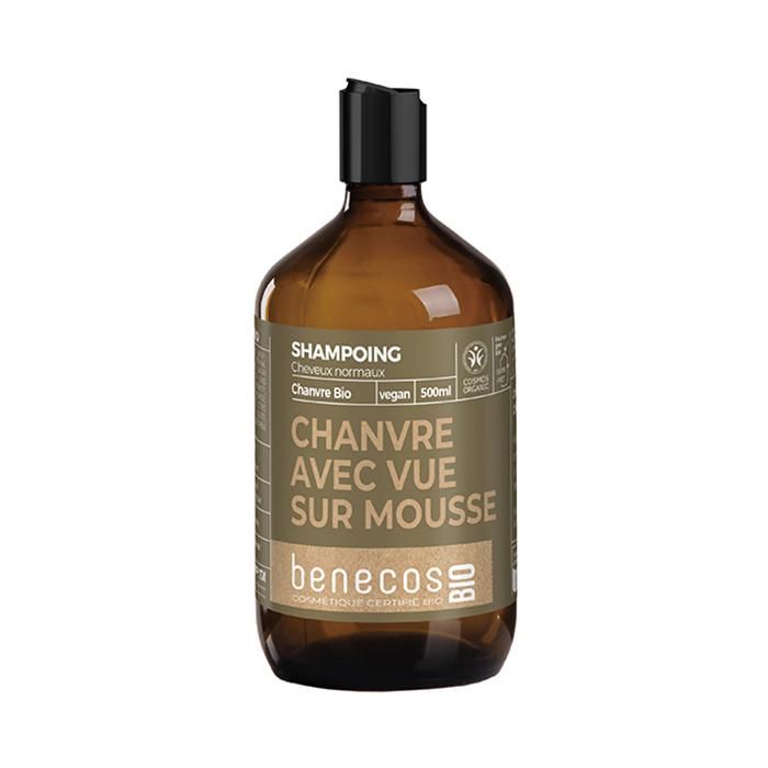 Benecos Shampoing Cheveux Normaux Chanvre Bio 500ml