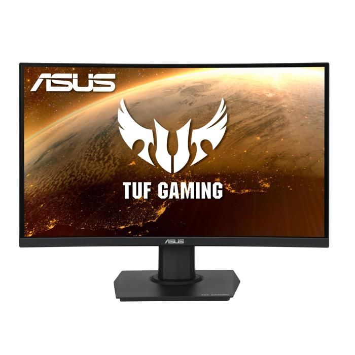 Ecran PC ASUS - TUF VG24VQE - 24 po - 1920 x 1080 - 1 ms - VA - FreeSync Premium - HDMI/DP - Noir
