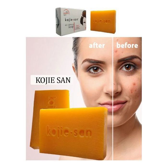 Savon - Kojie San - Eclaircissant - 135 g - Sans parabène - Tous types de peau