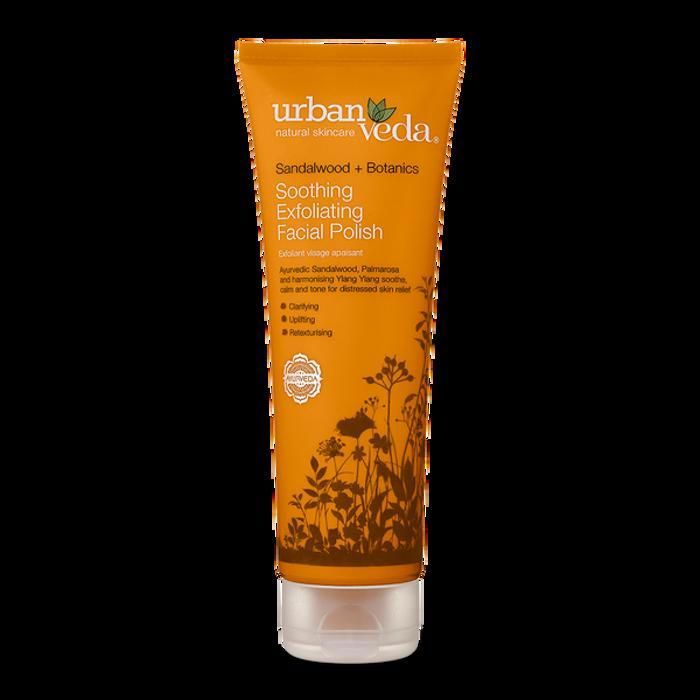 Exfoliant Visage - URBAN VEDA - Apaisant - 125ml - Peaux Sensibles - Sans Parabène