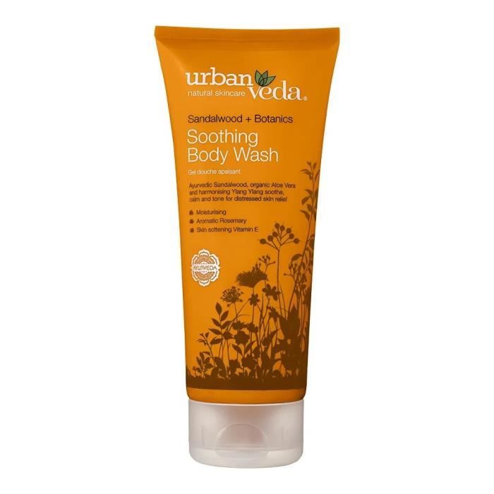 Urban Veda Gel Douche Apaisant au Bois de Santal