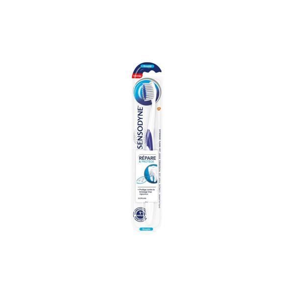 Brosse à dents - Sensodyne - Répare et Protège - Souple - Hypoallergénique - Dents sensibles