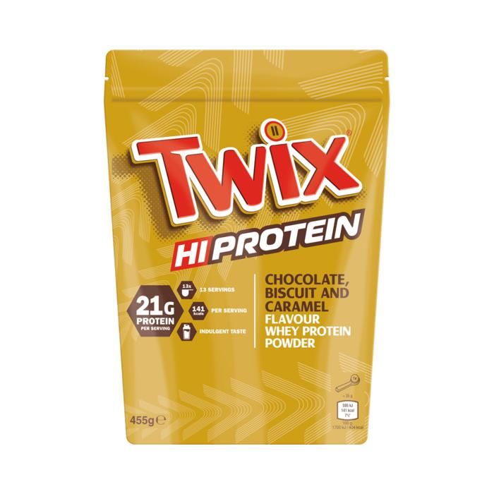 Twix Protéines en  455g Chocolat, biscuit et caramel Mars Protein Proteine