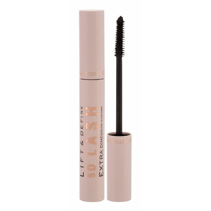 Mascara - MAKE UP REVOLUTION - 5D Cils - Super Noir - 14ml - Volumétrique et Allongeant