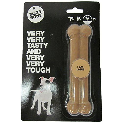 Jouet en Nylon - TASTY BONE - Agneau - Ultra Robuste - Petit Chien - Satisfait les envies de mâcher